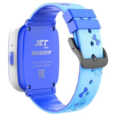 Детские умные часы Jet Kid Buddy голубой - фото 3