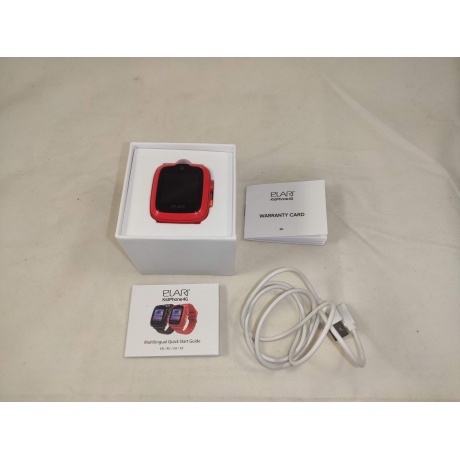 Детские умные часы Elari KidPhone-4G красные уцененный (гарантия 14 дней) - фото 2