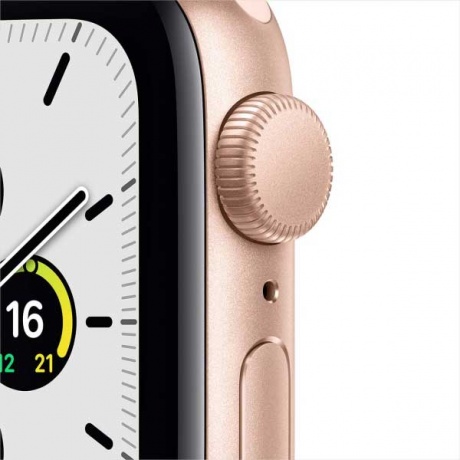Умные часы Apple Watch SE 40mm Gold Aluminium Case with Pink Sand Sport Band (MYDN2RU/A) - фото 2