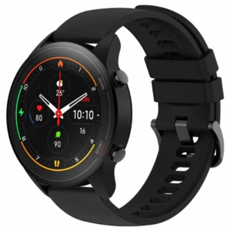 Умные часы Xiaomi Mi Watch (BHR4550GL) Black - фото 1