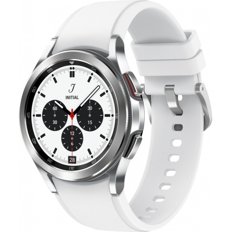 Умные часы Samsung Galaxy Watch 4 (42 мм) серебро (SM-R880NZSACIS) - фото 2