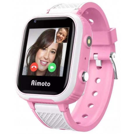 Детские умные часы Aimoto Pro Indigo 4G Pink уцененный (гарантия 14 дней) - фото 1