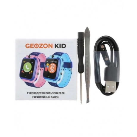 Детские умные часы Geozon Kid Pink G-W21PNK - фото 9