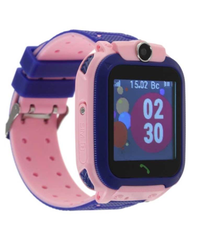 умные часы geozon kid pink g w21pnk Детские умные часы Geozon Kid Pink G-W21PNK