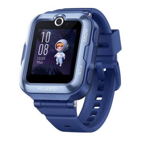 Детские умные часы Huawei Kid 4 Pro ASN-AL10 Blue - фото 4