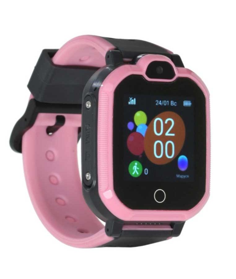 Детские умные часы Geozon Kids Neo Pink G-W20PNK детские часы с gps поиском geozon geo aqua pink