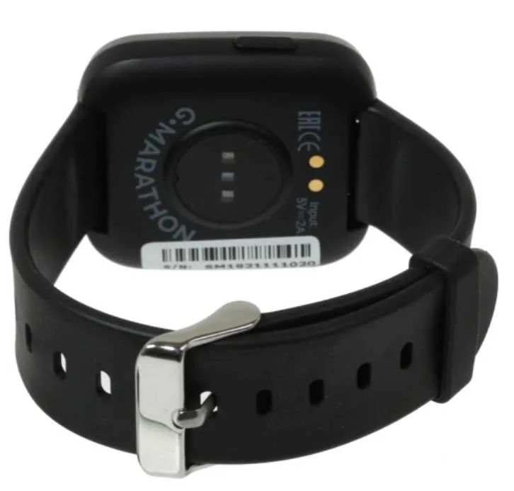 Умные часы Geozon Marathon Black G-SM19BLK - фото 7