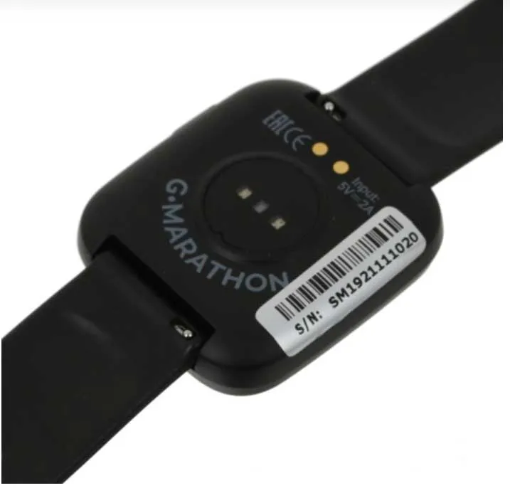 Умные часы Geozon Marathon Black G-SM19BLK - фото 8