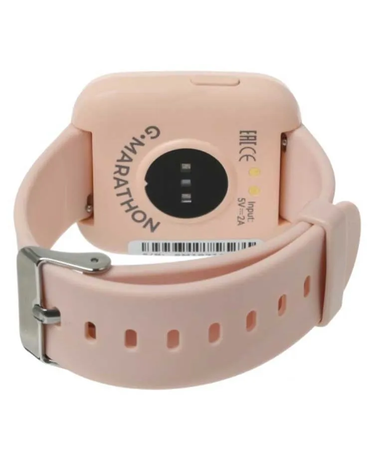 Умные часы Geozon Marathon Pink G-SM19PNK - фото 7