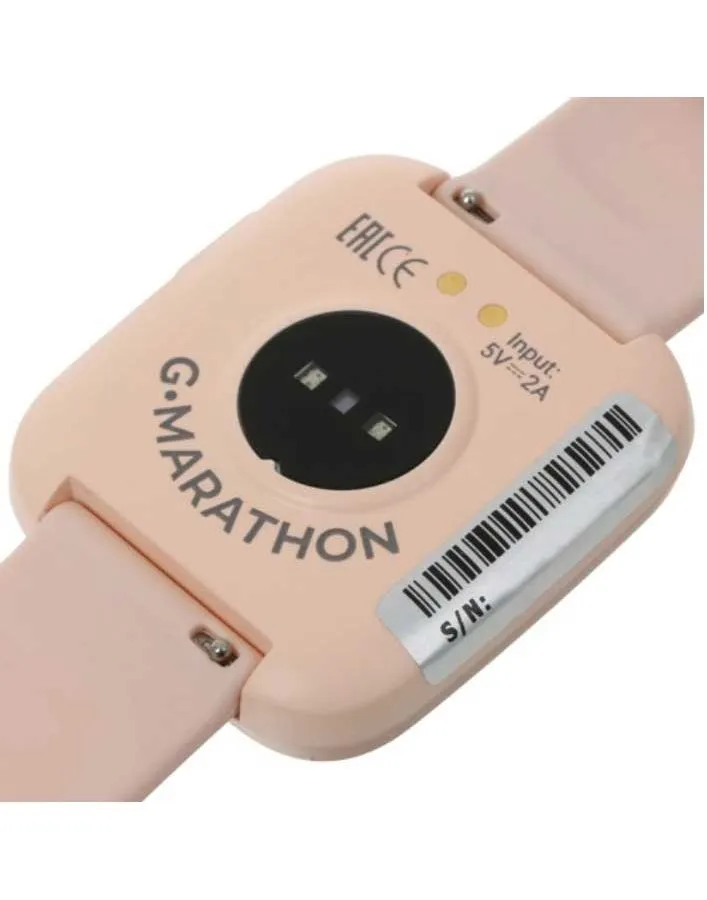 Умные часы Geozon Marathon Pink G-SM19PNK - фото 8