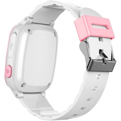 Детские умные часы Jet Kid Tiny белый+розовый - фото 3