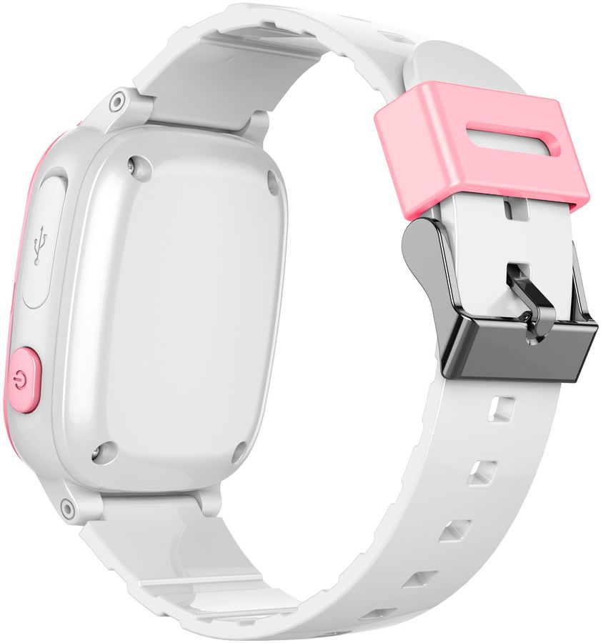 Детские умные часы Jet Kid Tiny белый+розовый - фото 3