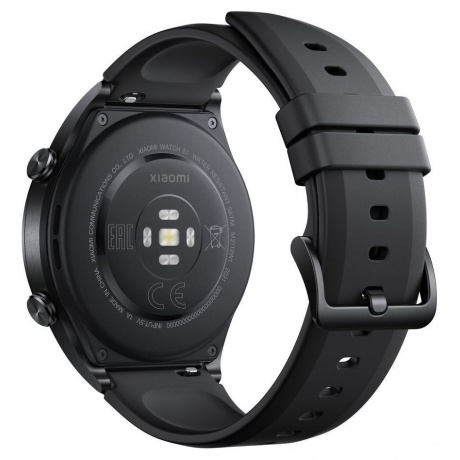 Умные часы Xiaomi Watch S1 GL (BHR5559GL) Black - фото 3