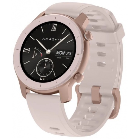 Умные часы Amazfit GTR 42mm (A1910) Cherry Blossom Pink Витринный образец - фото 1