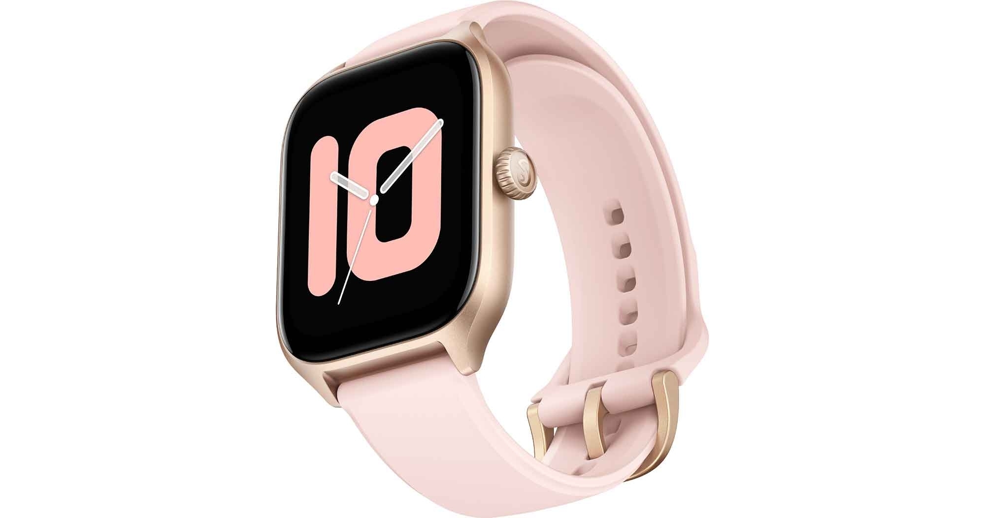 Умные часы Amazfit GTS 4 A2168 Rosebud Pink умные часы amazfit gts 4 mini a2176 flamingo pink