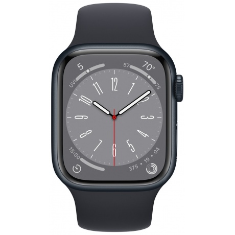 Умные часы Apple Watch Series 8 41mm Sport S/M Midnight - фото 2