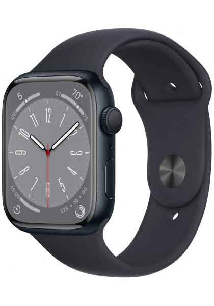 

Умные часы Apple Watch Series 8 41mm Sport S/M (MNU73LL/A) Midnight
