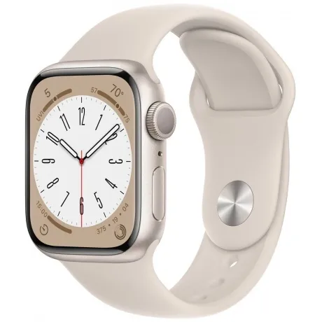 Умные часы Apple Watch Series 8 45mm Sport M/L (MNUQ3LL/A) Starl...
