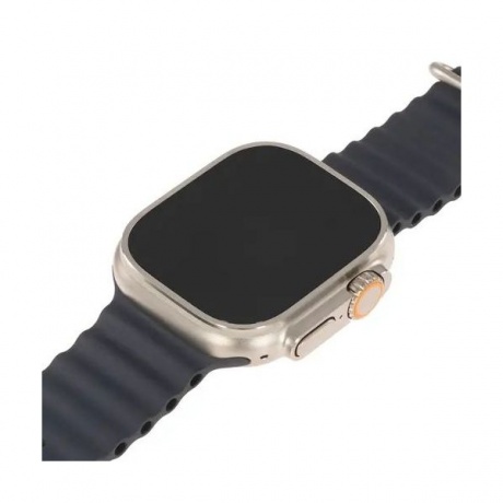 Умные часы Apple Watch Ultra 49mm Titanium Case with Midnight Ocean (MQET3LL/A) - фото 9