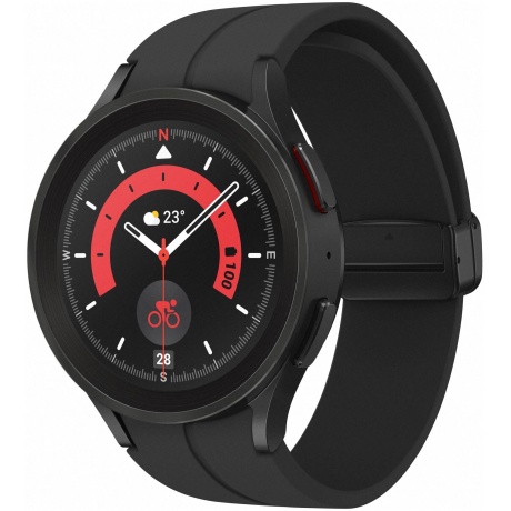 Смарт-часы Samsung Galaxy Watch 5 Pro 45мм черный (SM-R920NZKAMEA) - фото 1