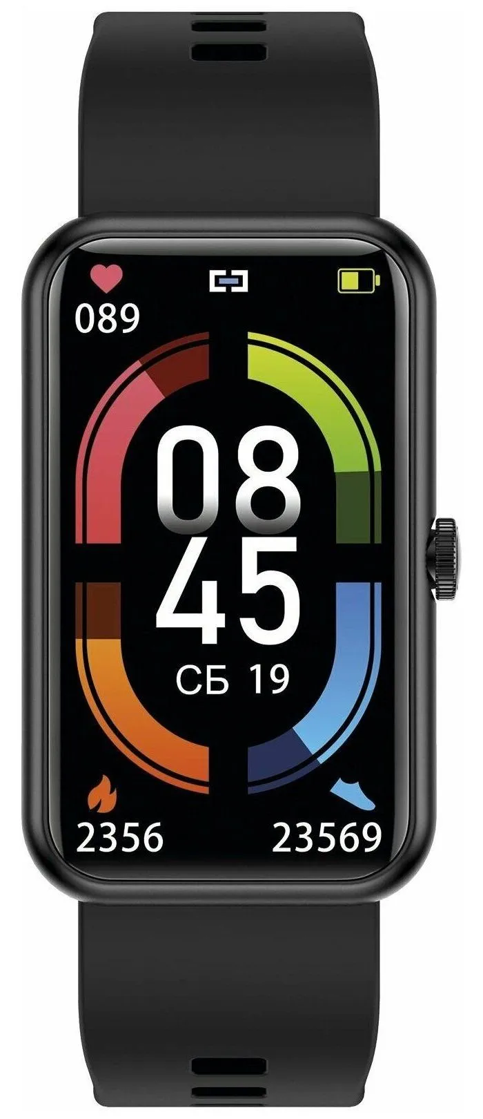 Смарт-часы SunWind SW45 1.47" черный (SW45B) - фото 2