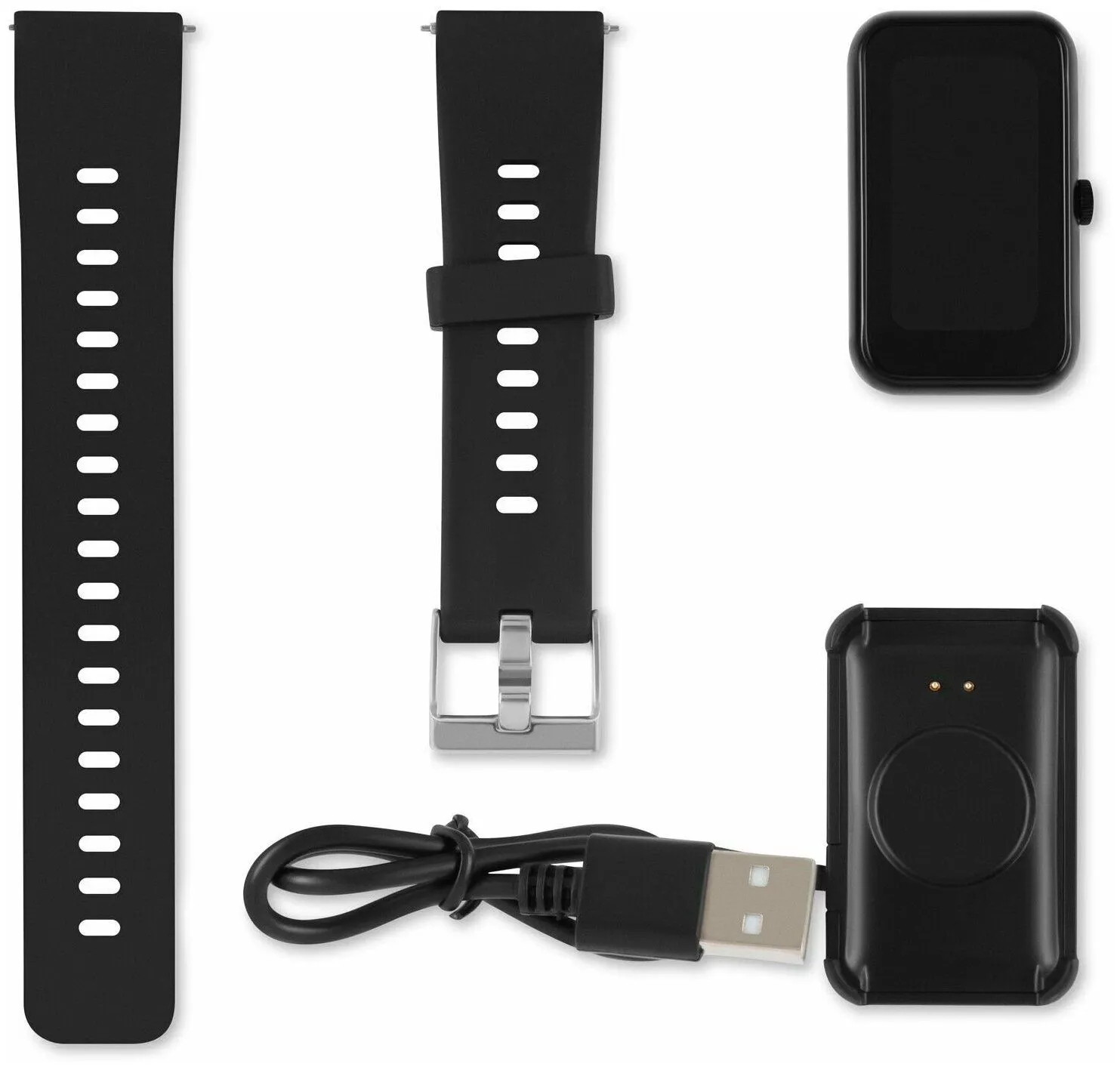 Смарт-часы SunWind SW45 1.47" черный (SW45B) - фото 7