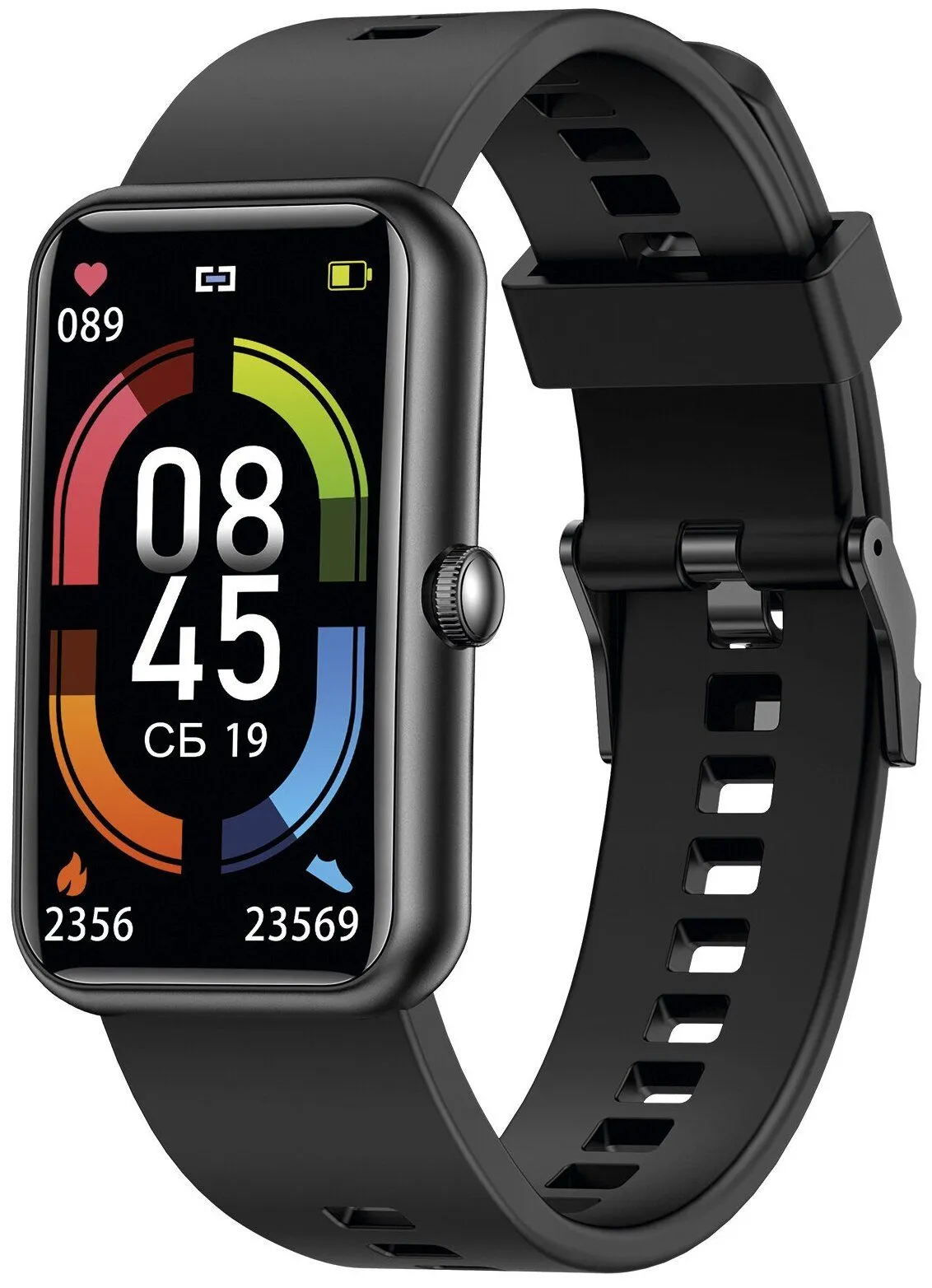 Смарт-часы SunWind SW45 1.47" черный (SW45B) - фото 1