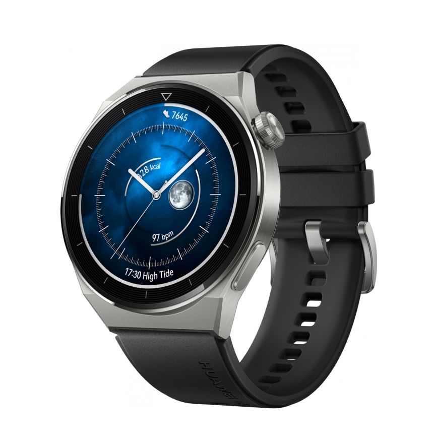 Смарт-часы HUAWEI WATCH GT3 Pro Odn-B19S Black защитное стекло для huawei watch gt 3 pro 46 мм 43 мм gt 3 42 мм 43 мм защитная пленка для экрана huawei watch gt3 gt 3 pro