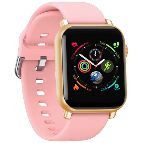 Умные часы Havit M9016 Pro Gold-Pink - фото 2