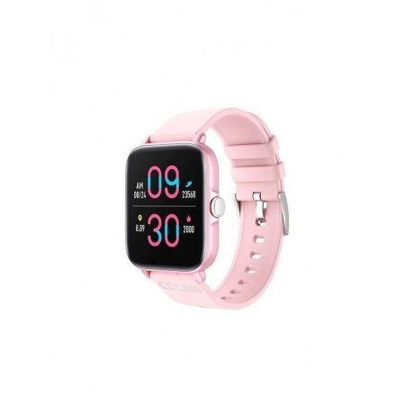 Умные часы Colmi P28 Plus Silicone Strap Pink-Pink - фото 1