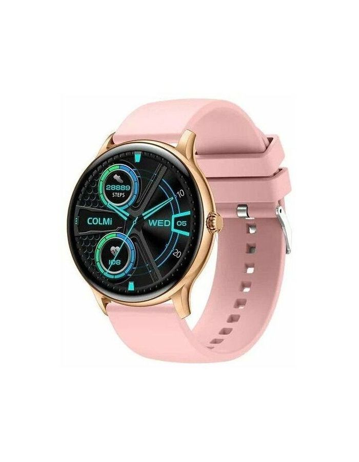 Умные часы Colmi i10 Silicone Strap Gold-Pink умные часы colmi i10 золотистый розовый