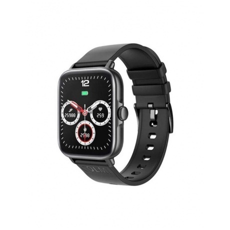 

Умные часы Colmi P28 Plus Silicone Strap Black-Black