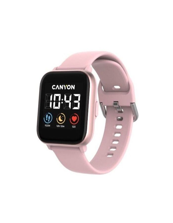 Умные часы CANYON CNS-SW78PP смарт часы canyon sw 74 wildberry ip67 синий