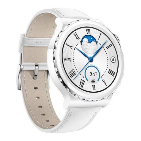 Умные часы HUAWEI WATCH GT3 Pro FRG-B19V White (silver) - фото 3