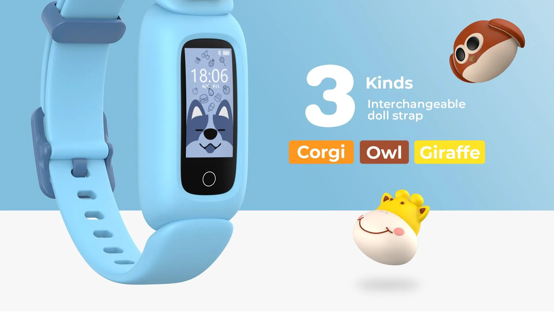 Фитнес-браслет Havit Fitness tracker M81 BLUE - фото 10