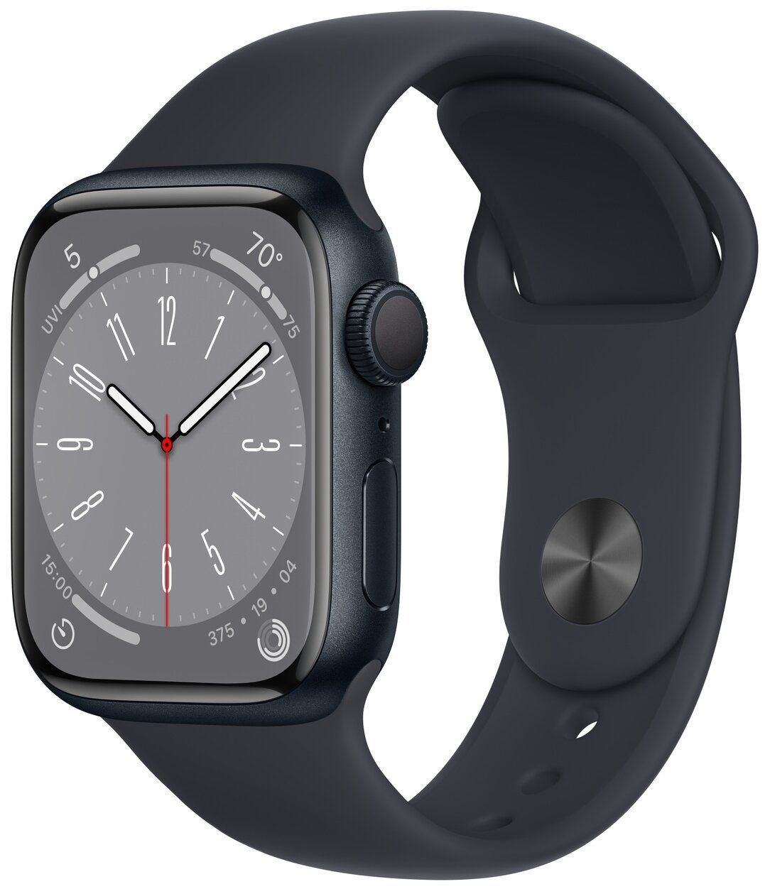 Умные часы Apple Watch Series 8 41mm M/L (MNU83LL/A) Midnight умные часы apple watch series 8 41мм белый 41mm s m уценка