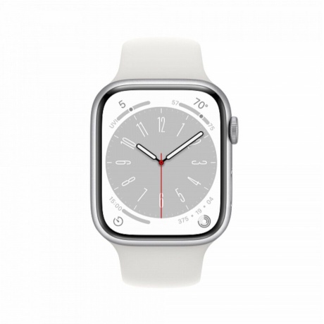 Умные часы Apple Watch Series 8 45мм M/L (MP6Q3LL/A) Silver - фото 3