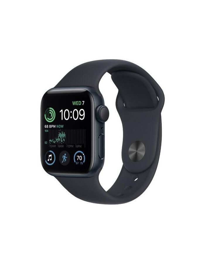 Умные часы Apple Watch Series SE 2022 40mm S/M (MNT73LL/A) Midnight смарт часы lige nfc 2022 дюйма gps ip68 экг фпг bluetooth