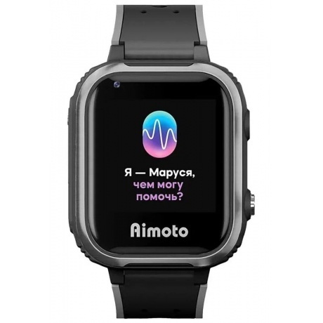 Детские умные часы Aimoto IQ 4G черные - фото 2