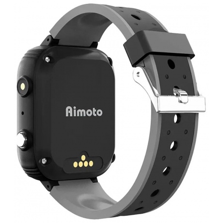 Детские умные часы Aimoto IQ 4G черные - фото 3