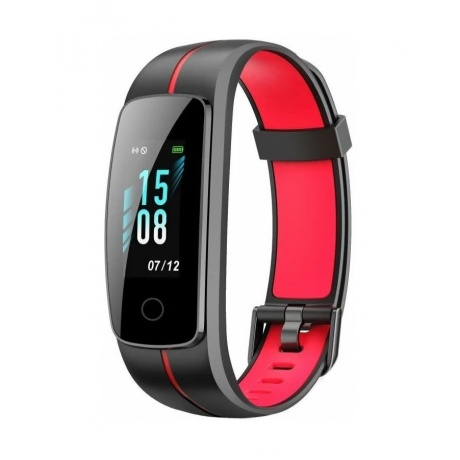 Фитнес-браслет INOI Band Black/Red - фото 1