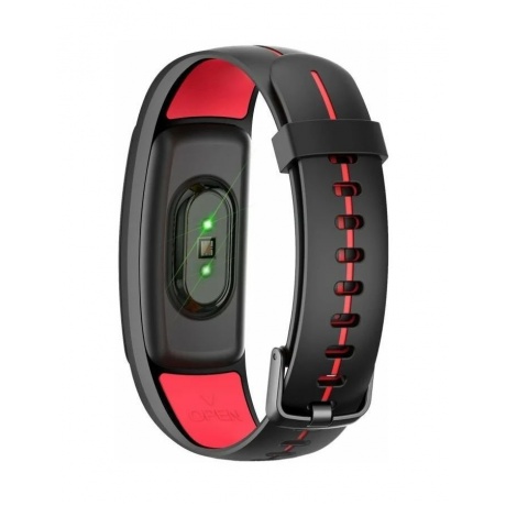 Фитнес-браслет INOI Band Black/Red - фото 2