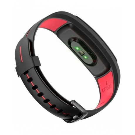Фитнес-браслет INOI Band Black/Red - фото 4