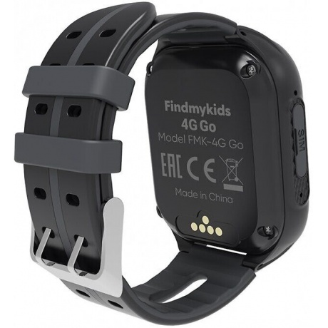 Детские умные часы ELARI Findmykids 4G Go Black 331005 - фото 3