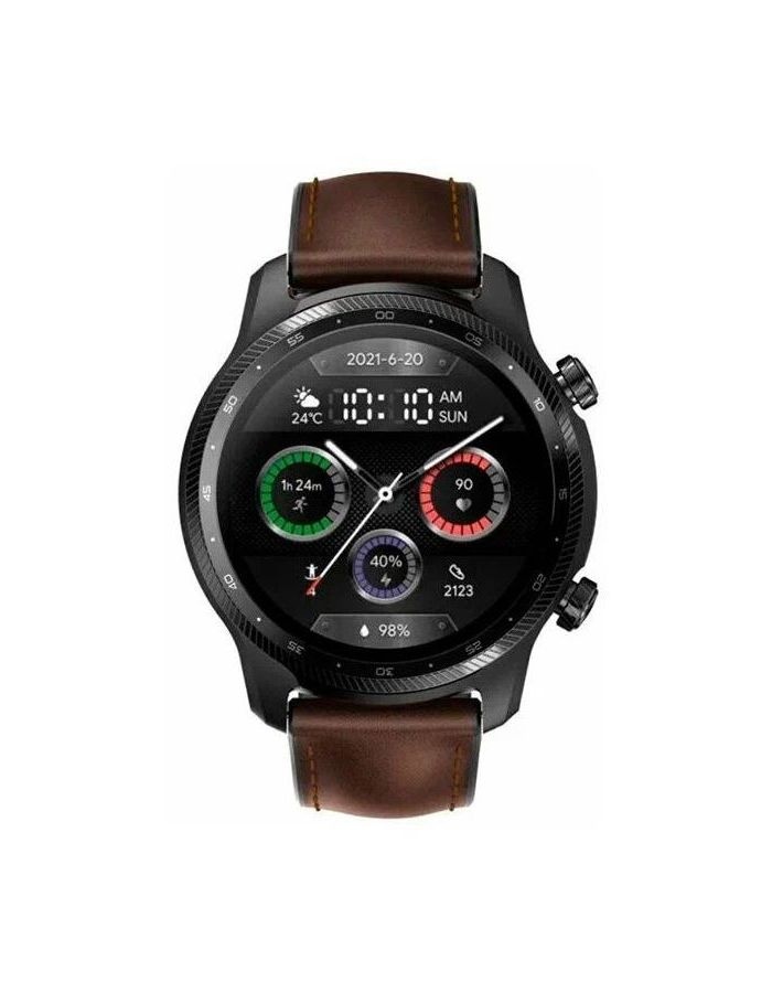 Умные часы Mobvoi Ticwatch Pro 3 Ultra LTE-EU Black закаленное стекло для смарт часов ticwatch pro 3 ultra gps s2 c2 plus e2 s2 gtx 2 шт защитная пленка для экрана смарт часов ticwatch pro 3
