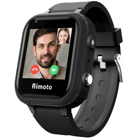 Детские умные часы Aimoto Pro 4G Black 8100801 - фото 1