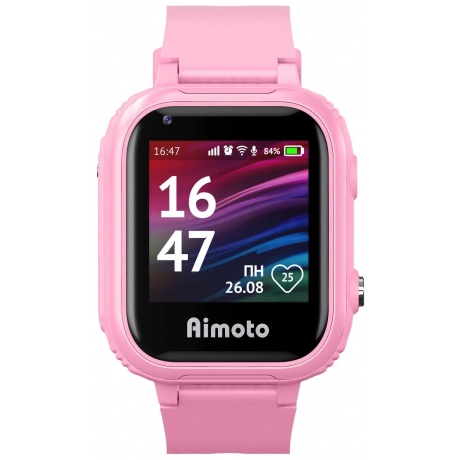 Детские умные часы Aimoto Pro 4G Pink 8100804 - фото 2