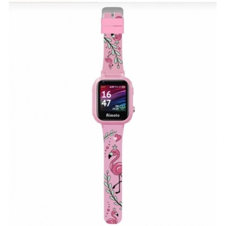 Детские умные часы Aimoto Pro 4G Pink 8100804 - фото 6