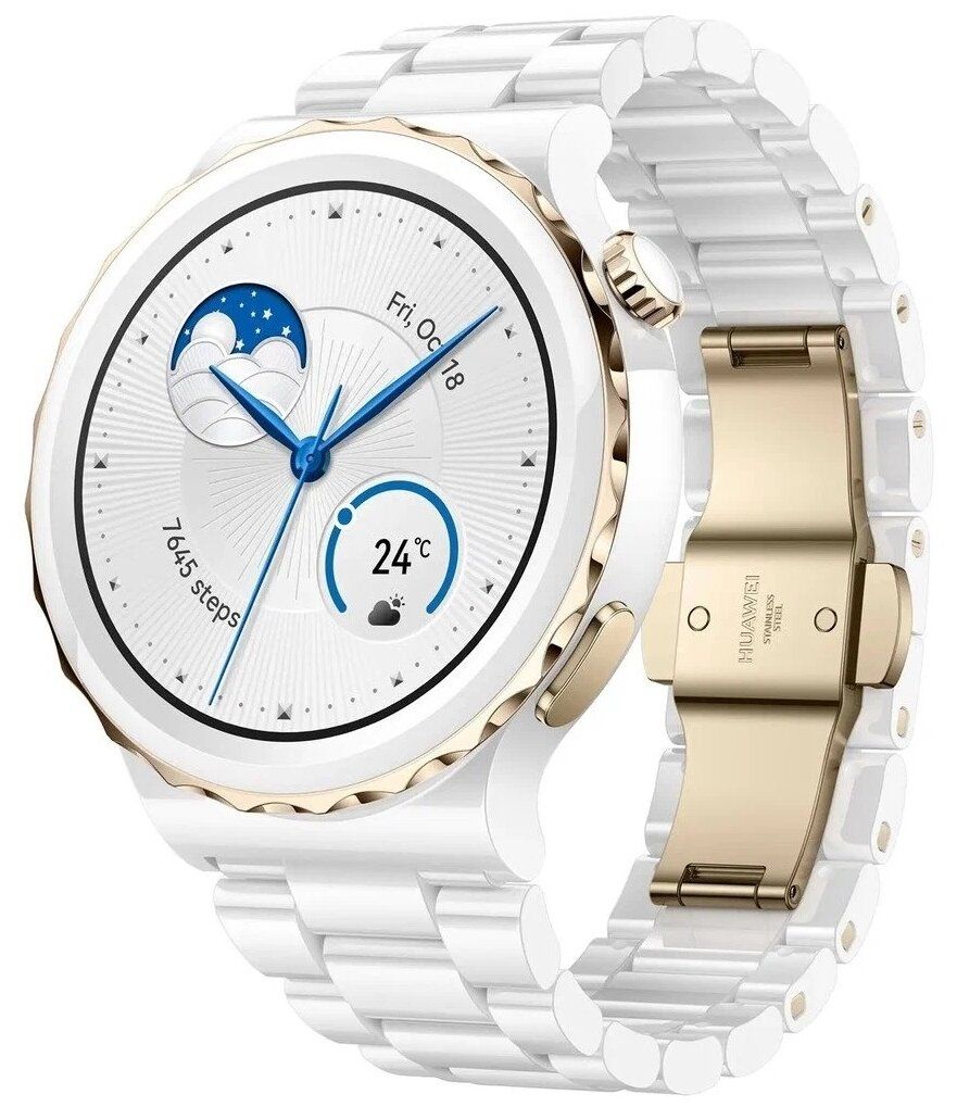 Умные часы Huawei Watch GT3 Pro FRG-B19T White (gold) умные часы gt3