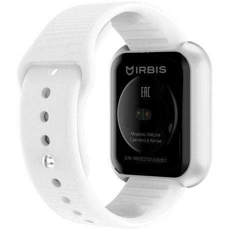Умные часы IRBIS HS6620C Iceline White - фото 2